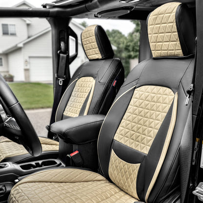 Diamond / Black & Beige