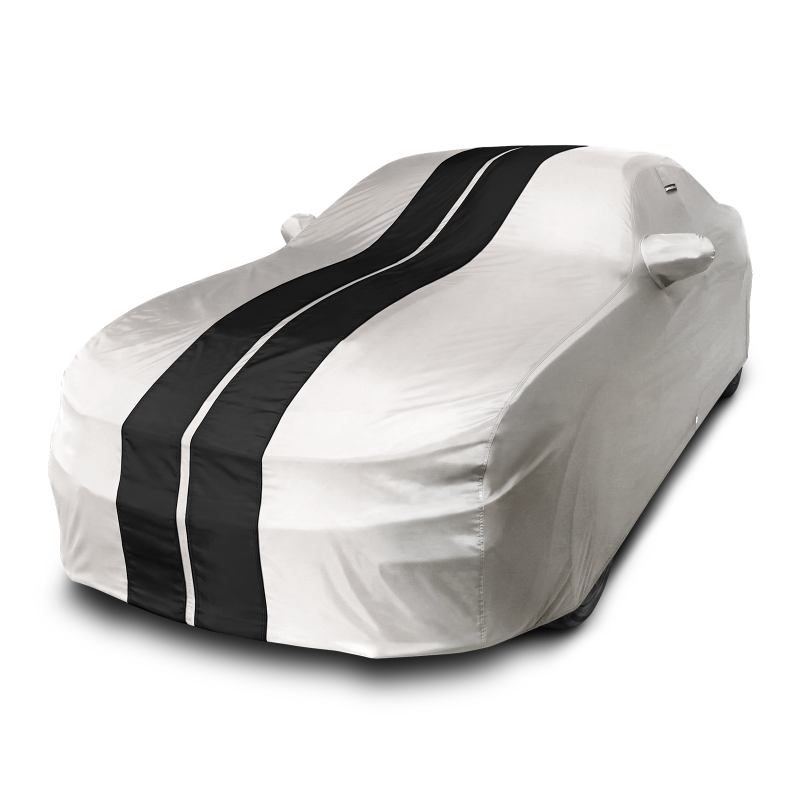 Light-Gray with Black Stripe